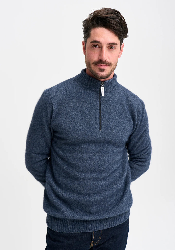 Mens Whittaker Half Zip River Zephyr 100309