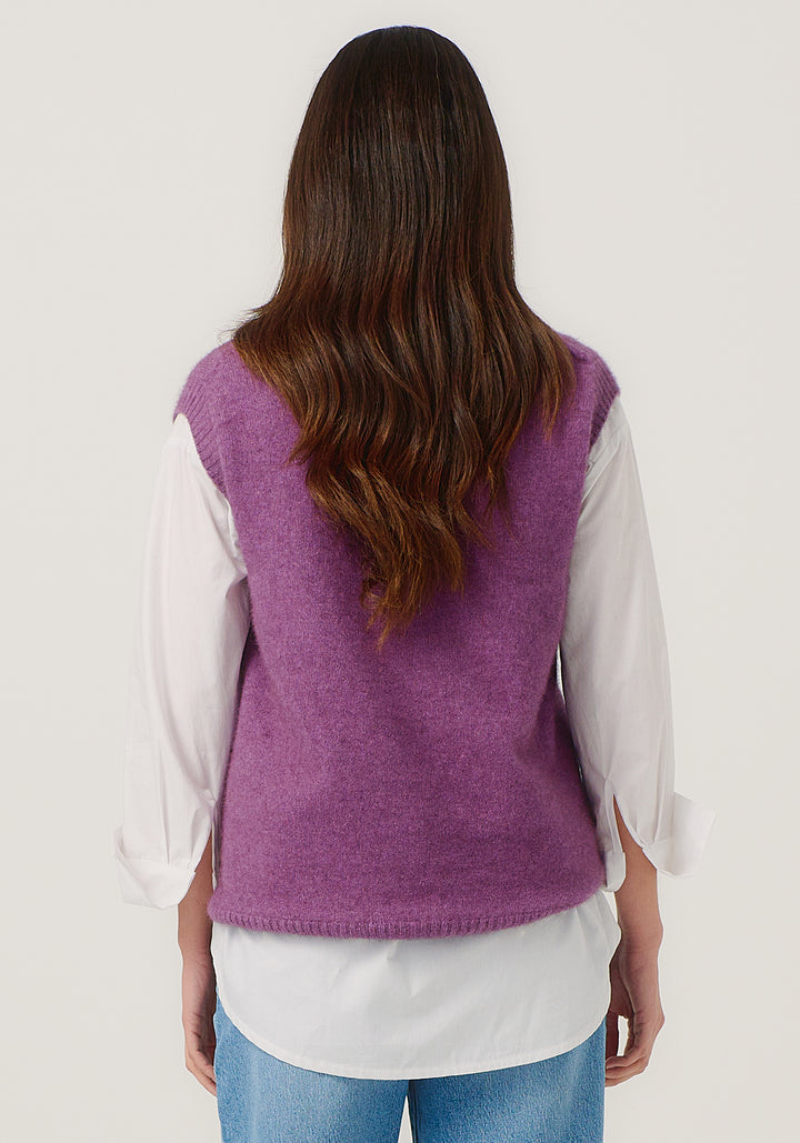 Womens Andi Vest Lilac 100382