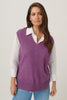 Womens Andi Vest Lilac 100382