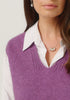 Womens Andi Vest Lilac 100382
