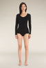 Womens Merino 150  Siren LS Sweetheart Black 103194