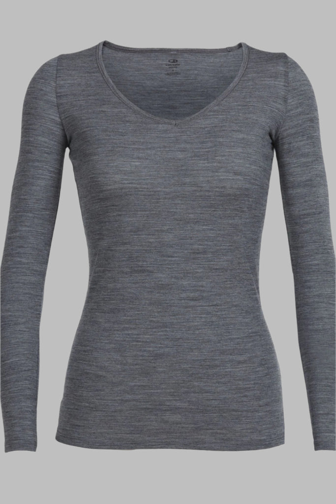 Womens Merino 150  Siren LS Sweetheart Gritstone 103194