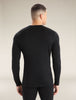 Mens 200 Oasis LS Crewe Black 104365