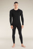 Mens 200 Oasis LS Crewe Black 104365