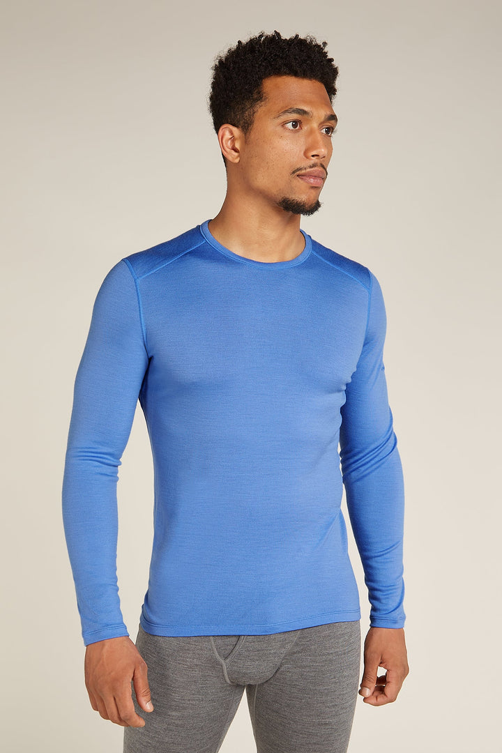 Mens Merino 260 Tech LS Crew Neck Thermal Top Baja 104371