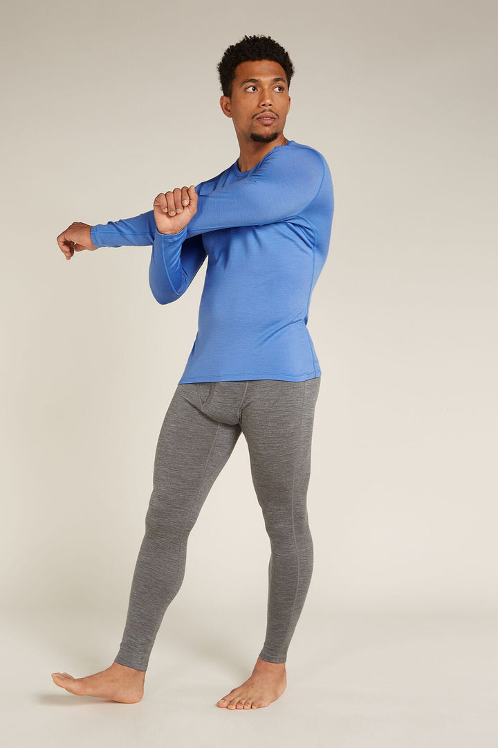 Mens Merino 260 Tech LS Crew Neck Thermal Top Baja 104371
