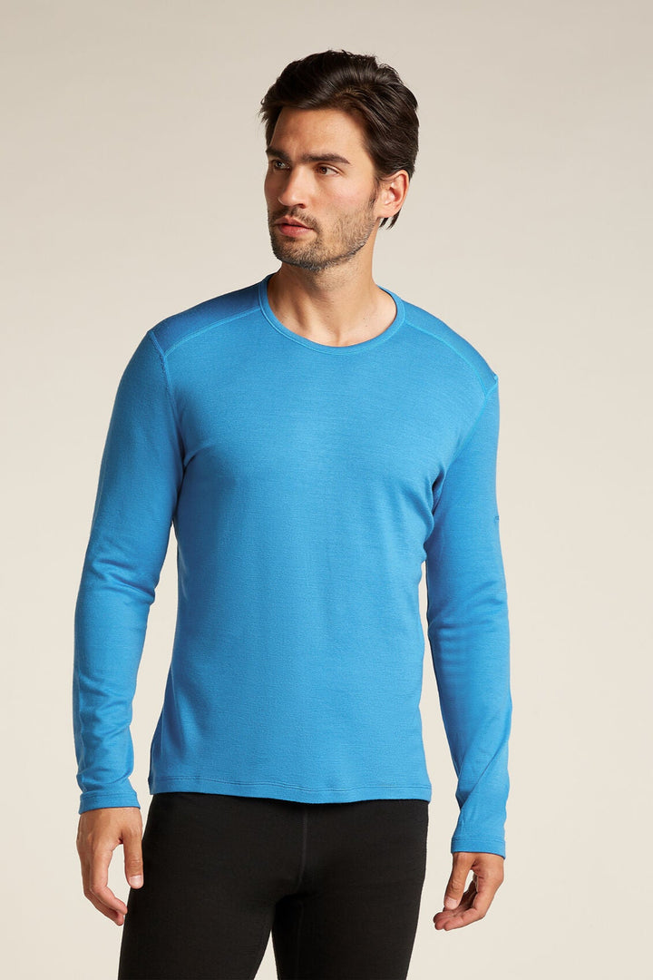 Mens Merino 260 Tech LS Crew Neck Thermal Top Arctic 104371