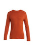 Mens Merino 260 Tech LS Crew Neck Thermal Top Molten 104371