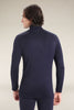 Mens Merino 260 Tech LS Half Zip Thermal Top Midnight Navy B04372