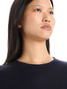 Womens 200 Oasis LS Crewe Midnight Navy 104375