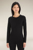 Womens 260 Tech LS Crewe Black IB104387
