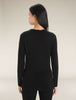Womens 260 Tech LS Crewe Black IB104387