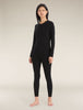 Womens 260 Tech LS Crewe Black IB104387