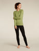 Womens 260 Tech LS Crewe Olive 104387