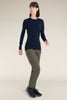 Womens 260 Tech LS Crewe Midnight Navy IB104387
