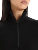 Womens 260 Tech LS Half Zip Black B04390