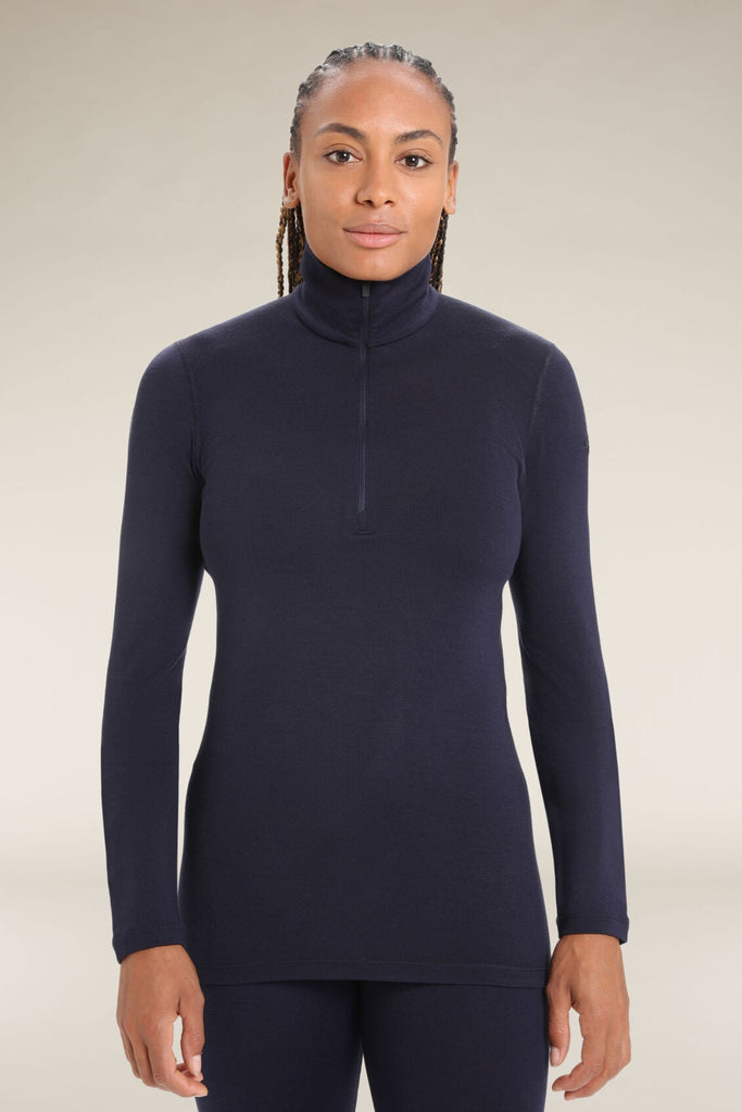 Womens 260 Tech LS Half Zip Midnight Navy  B04390