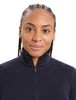 Womens 260 Tech LS Half Zip Midnight Navy  B04390