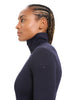 Womens 260 Tech LS Half Zip Midnight Navy  B04390