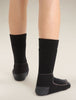 Womens Hike+ Medium Crew Black/Monsoon  105097