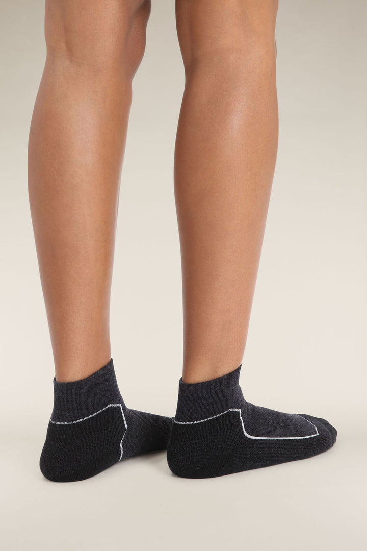 Womens Merino Hike+ Light Mini Socks Jet Heather 105098
