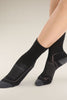 Womens Hike+ Light Crew Black Monsoon 105099