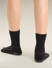 Womens Hike+ Light Crew Black Monsoon 105099