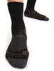 Womens Hike+ Light Crew Black Monsoon 105099