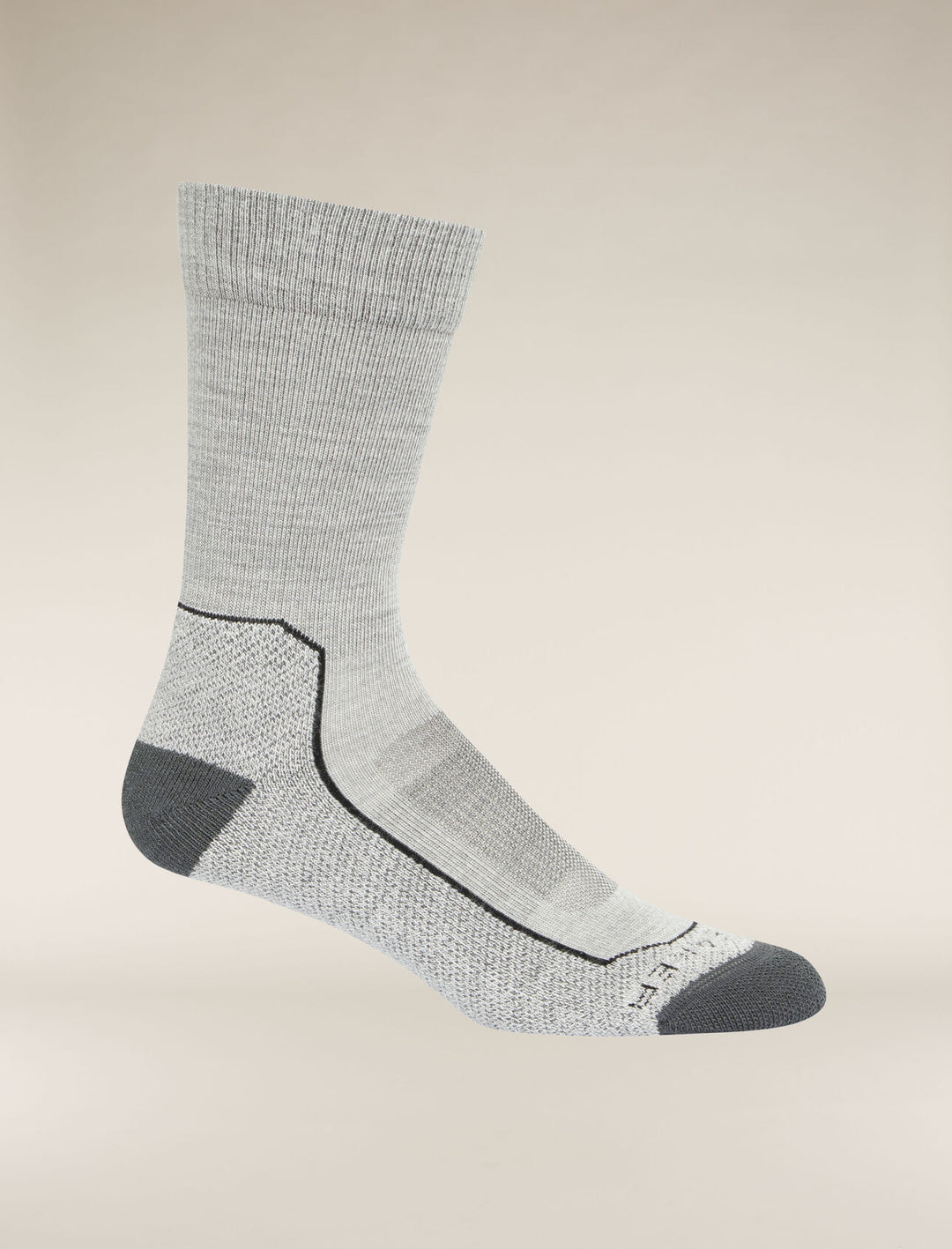 Mens Hike+ Light Crew Blizzard Heather 105103