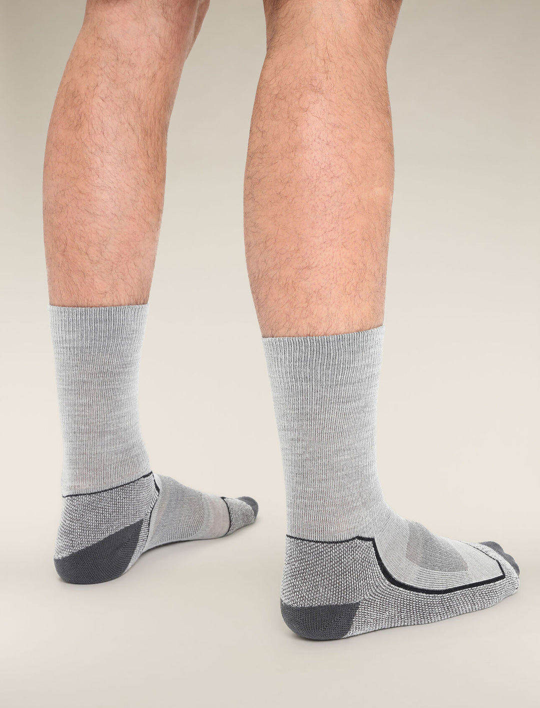 Mens Hike+ Light Crew Blizzard Heather 105103