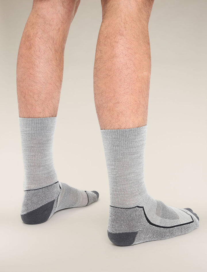Mens Hike+ Light Crew Blizzard Heather 105103