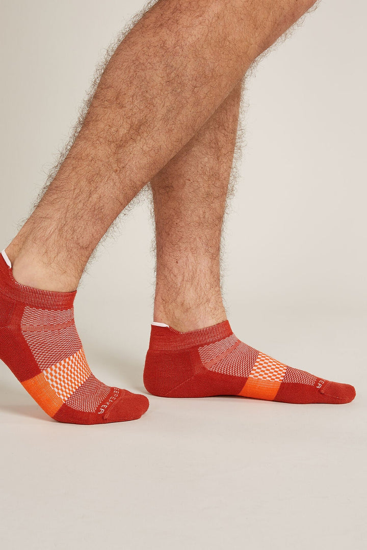 Mens Merino Multisport Light Micro Socks Molten /Snow 105129