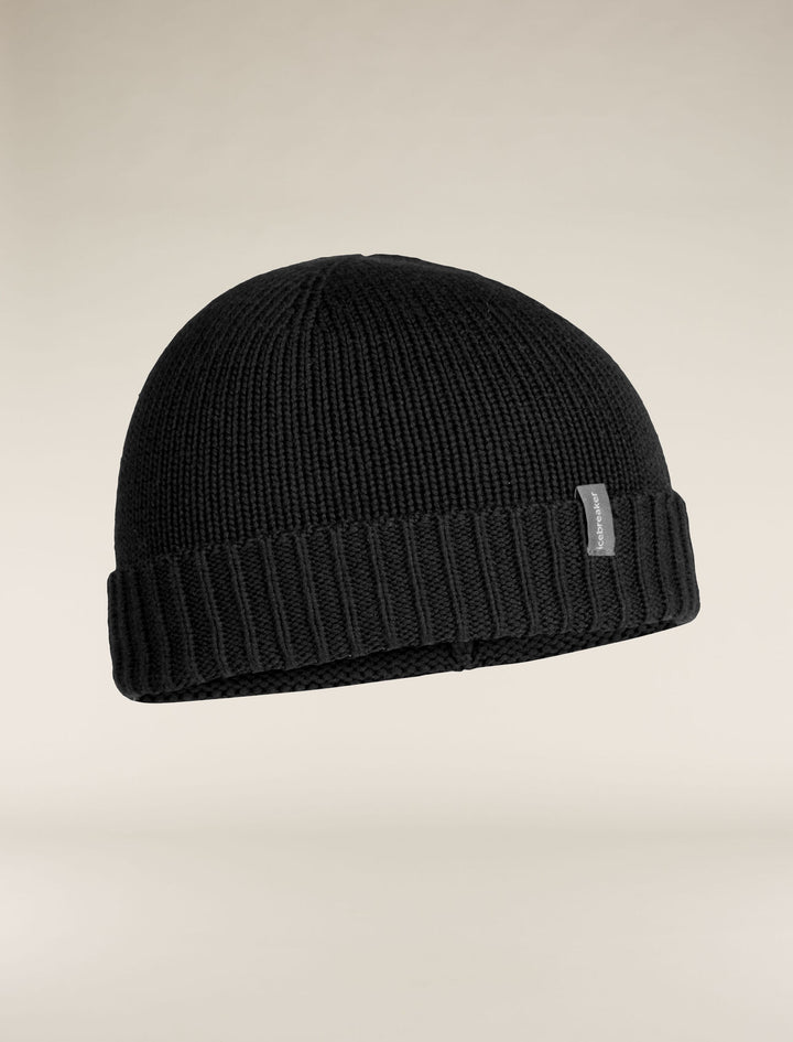 Unisex Vela Cuff Beanie Black 105237
