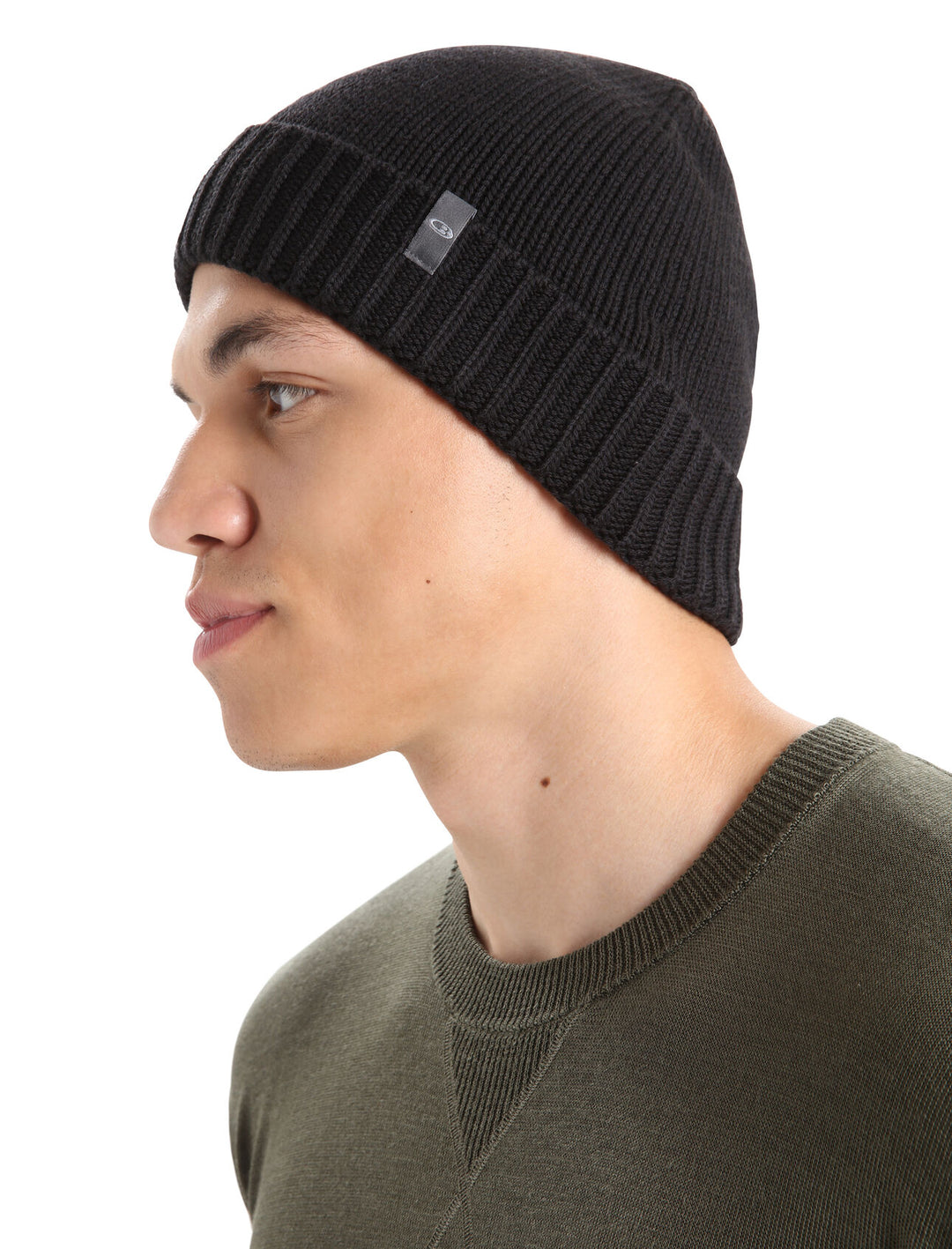 Unisex Vela Cuff Beanie Black 105237