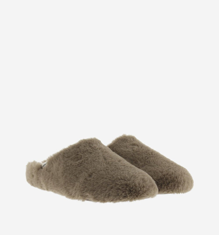 Womens Norte Soft Fur Slippers