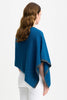 Womens Two Tone Poncho Agean/Slate  1623