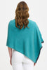 Womens Two Tone Poncho Glacier/Slate 1623