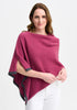 Womens Two Tone Poncho Magnolia/Slate 1623