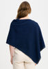 Womens Two Tone Poncho Zephyr/Slate 1623