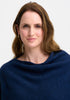 Womens Two Tone Poncho Zephyr/Slate 1623
