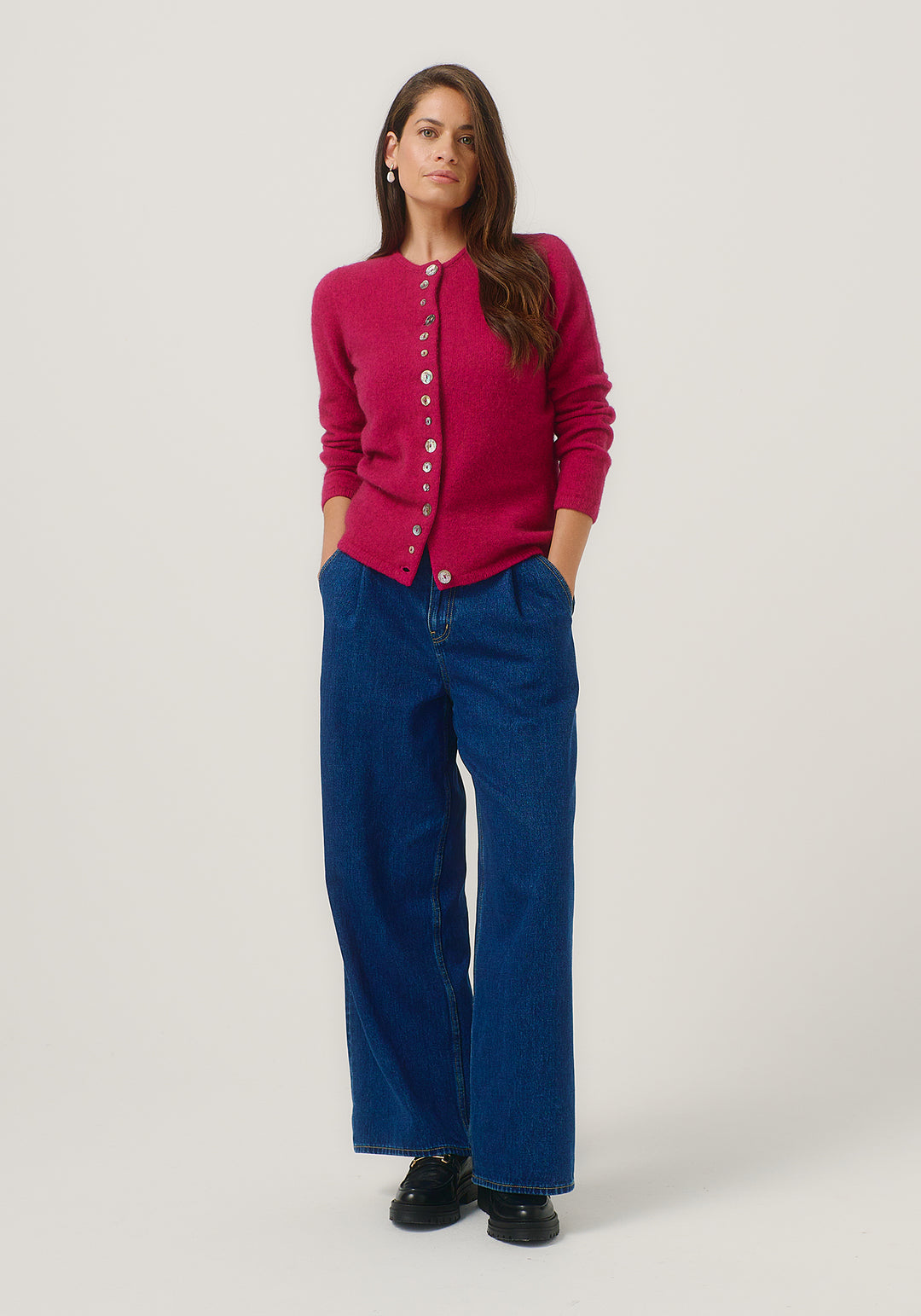 Womens Shell Cardigan Lupin 1736