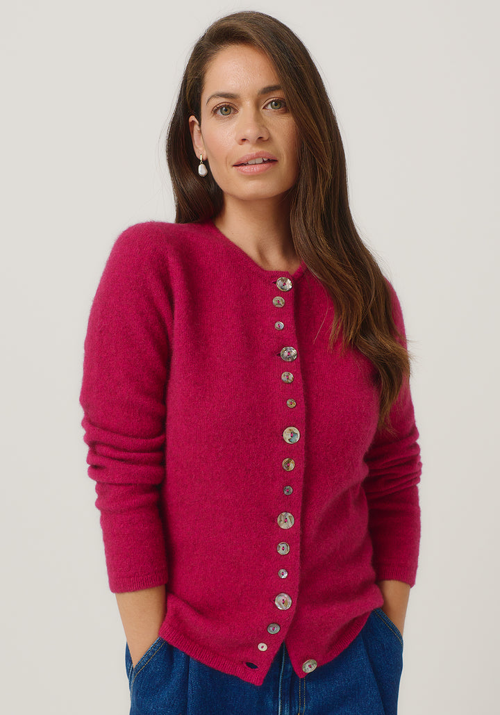 Womens Shell Cardigan Lupin 1736