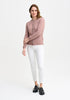 Womens Shell Cardigan Rose Dust 1736
