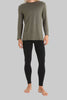 Mens 300 MerinoFine™ Thermal Leggings Black  0A56B9