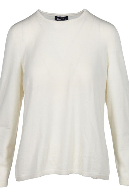Womens LS Classic Crew Natural RM2050CR