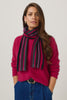 Unisex Ziggy Scarf Jet/Lupin Multi 0645