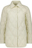 Womens Ash  90/10 Down Overshirt - Cream