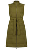 Womens Bella 90/10 Down Maxi Vest - Loden