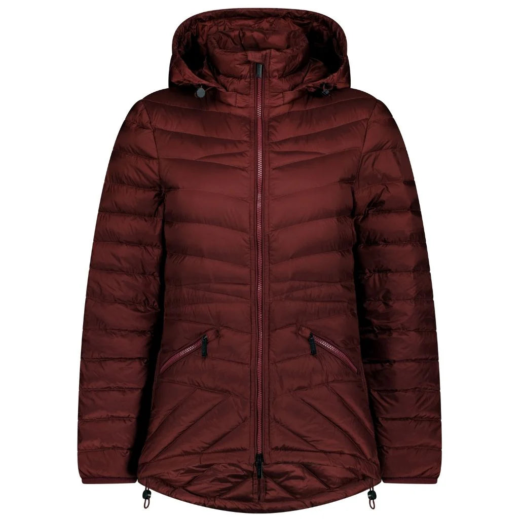 Womens Cushla Jacket - Cabernet