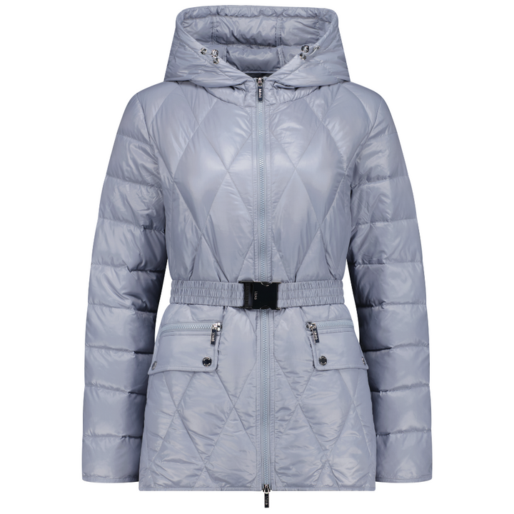 Womens Anita Packable Down Jacket - Ice Blue